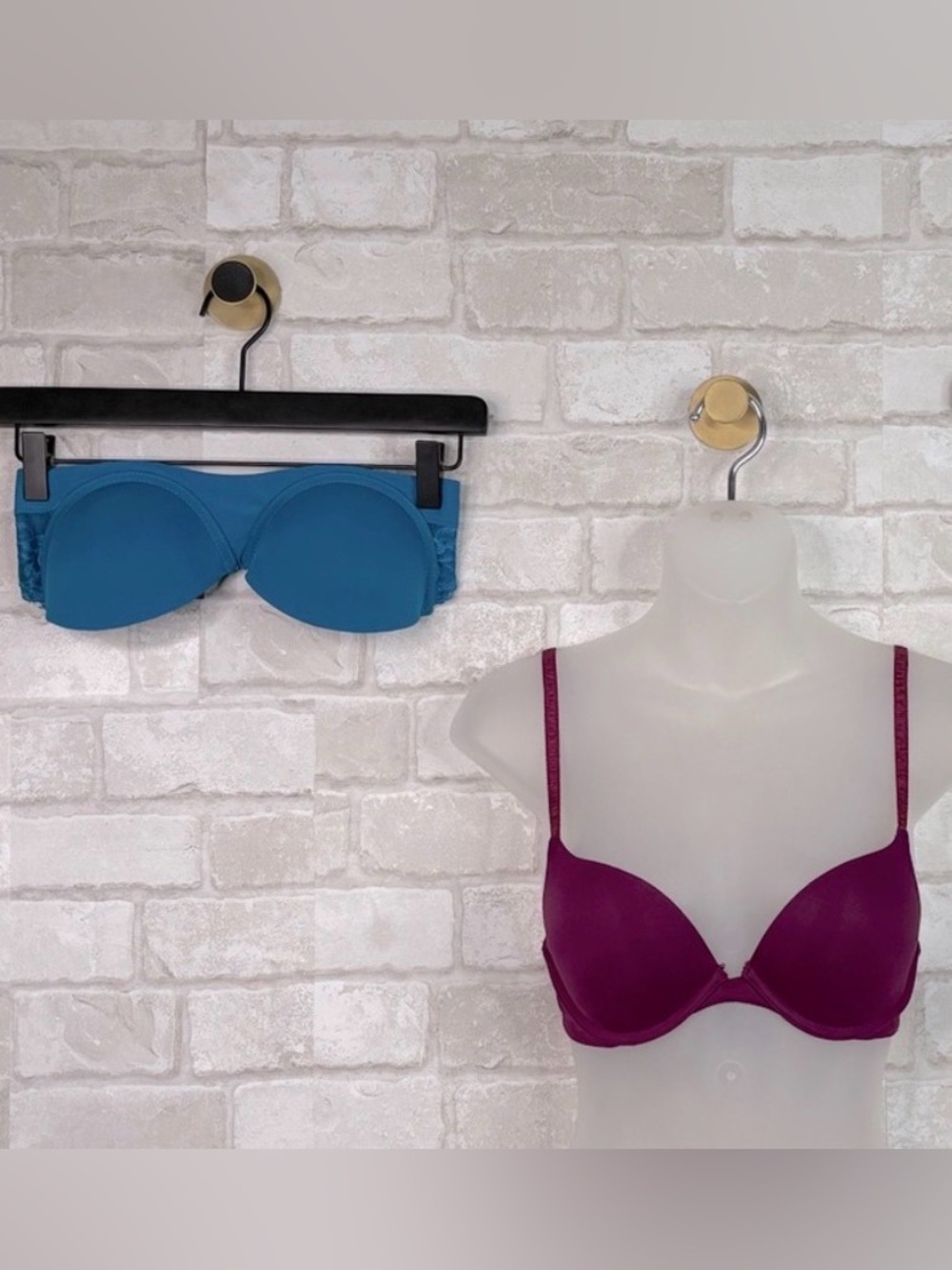 Two Frederick’s of Hollywood Push Up Bras 32C